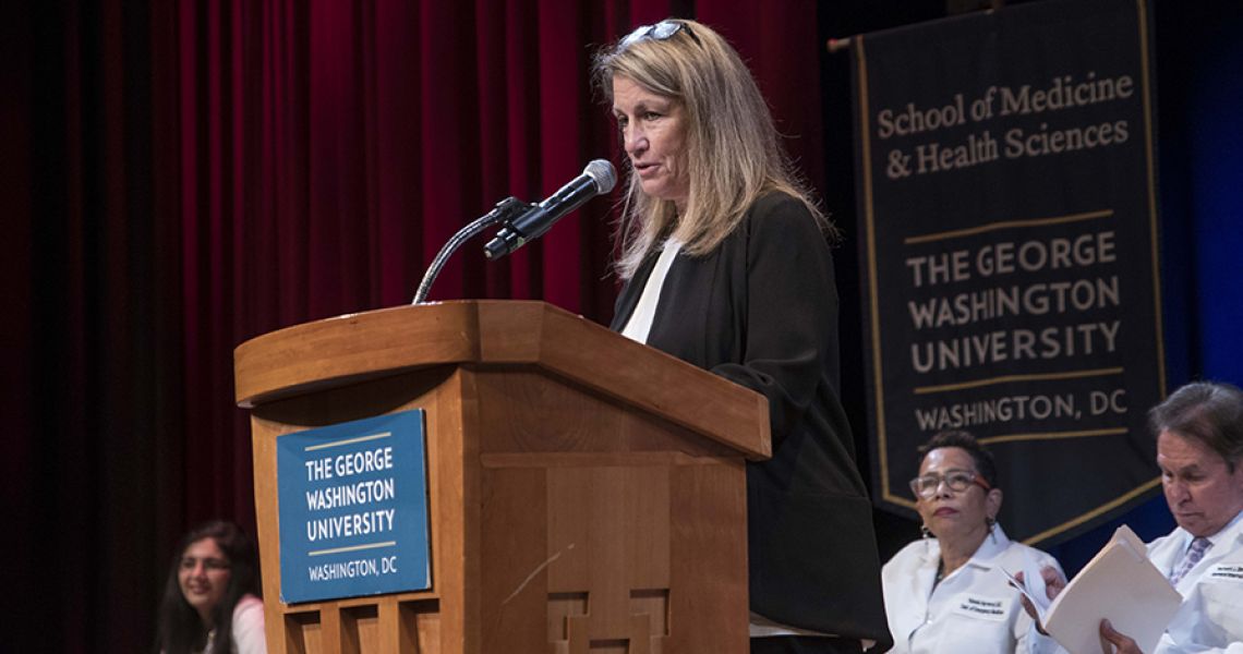 Dean Goldberg at the Podium