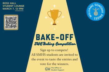 Sign up to compete!  All SMHS students are invited to the event to taste the entries and vote for the winners.